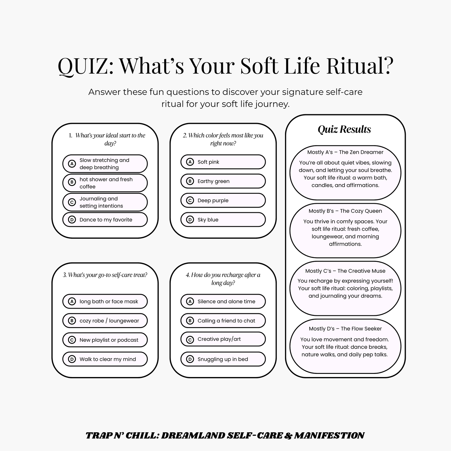 Dreamland: Self-Care & Manifestation Activity Coloring Book (Physical Book)