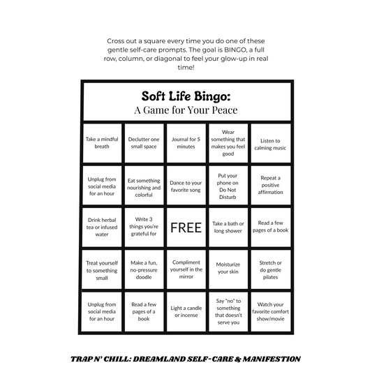 Dreamland: Self-Care & Manifestation Activity Coloring Book (Physical Book)