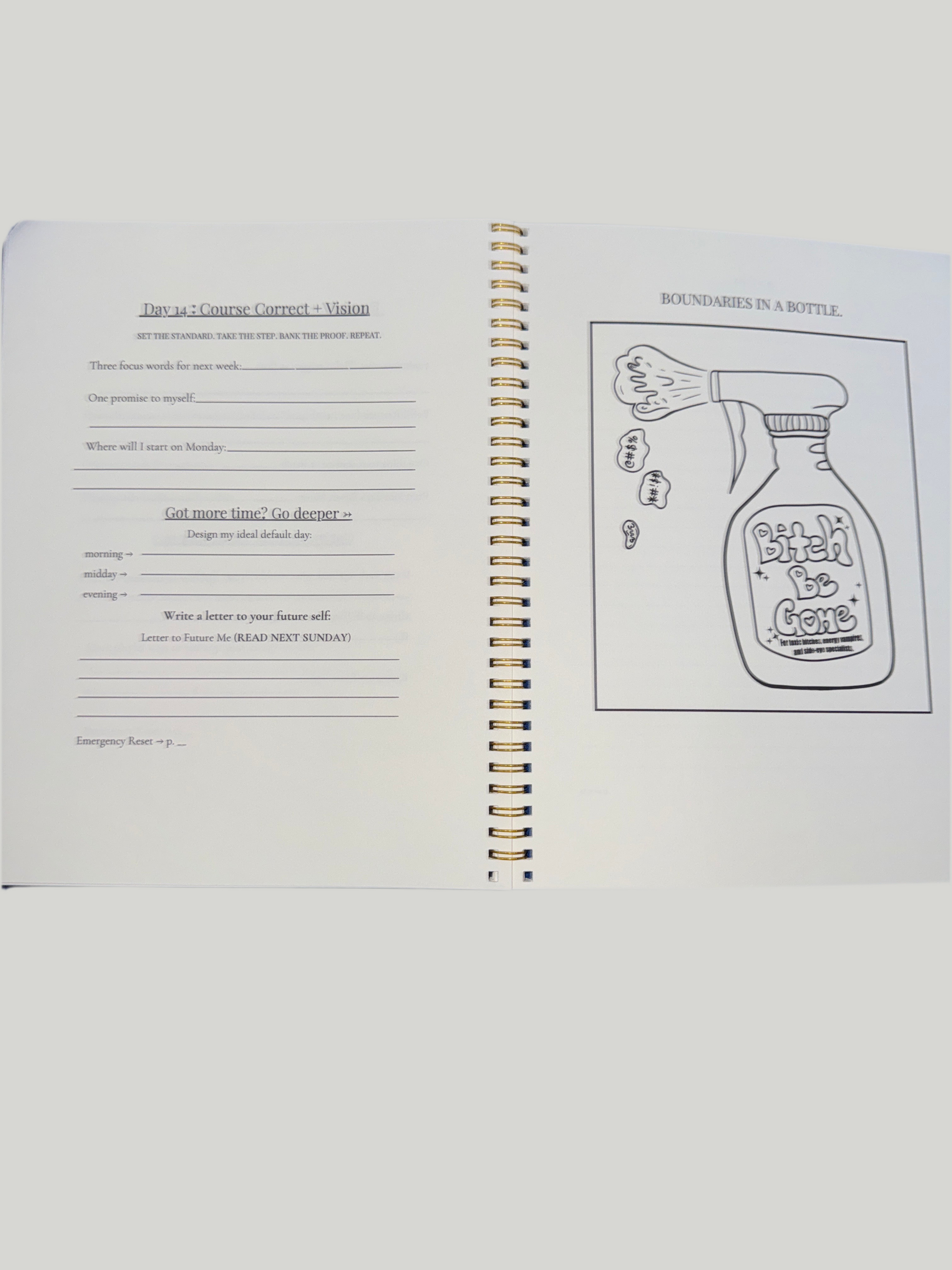 Physical book preview